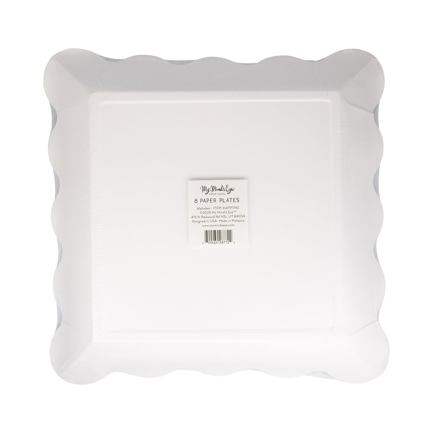 Alphabet Paper Plate