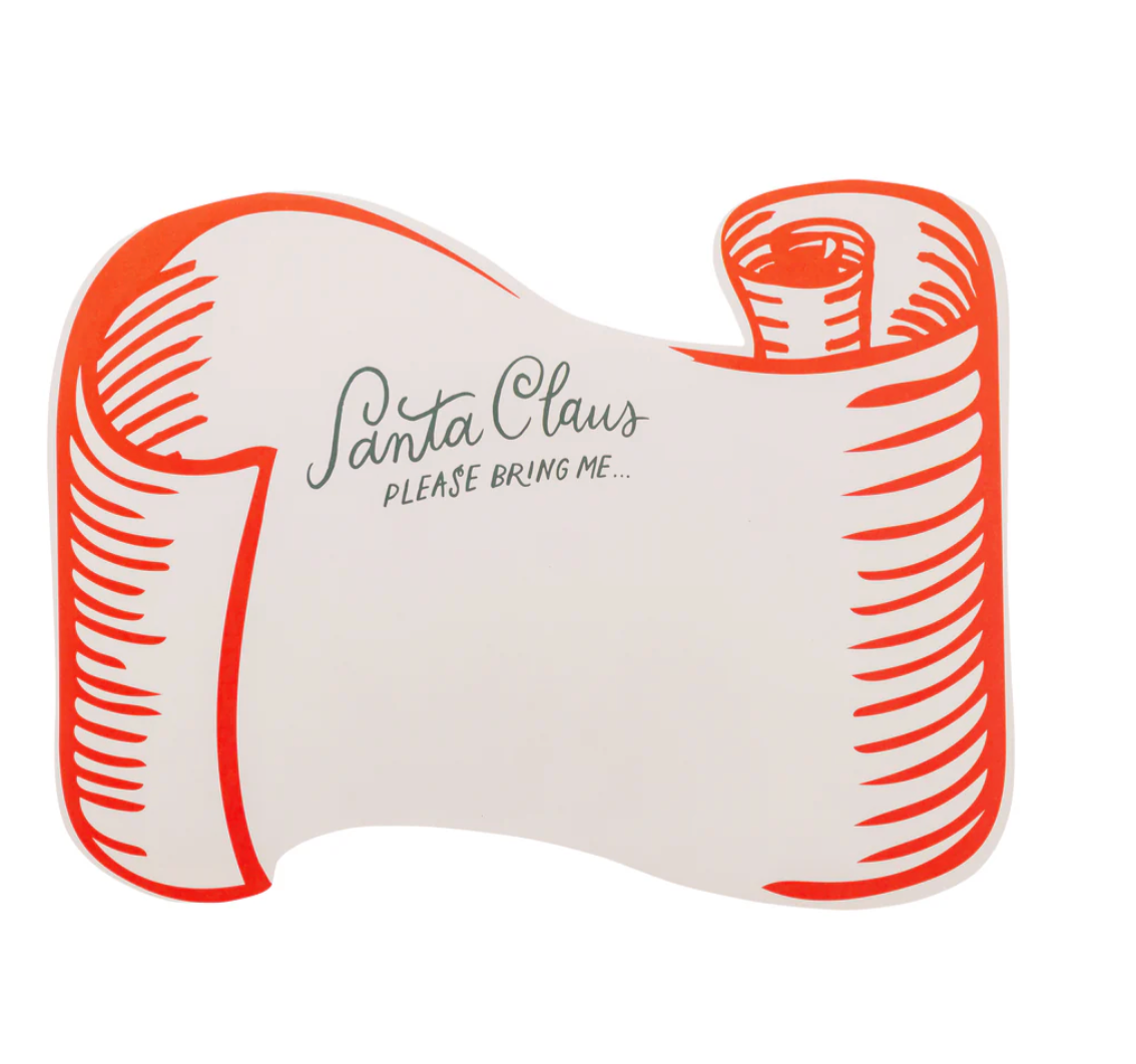Santa Scroll Placemat