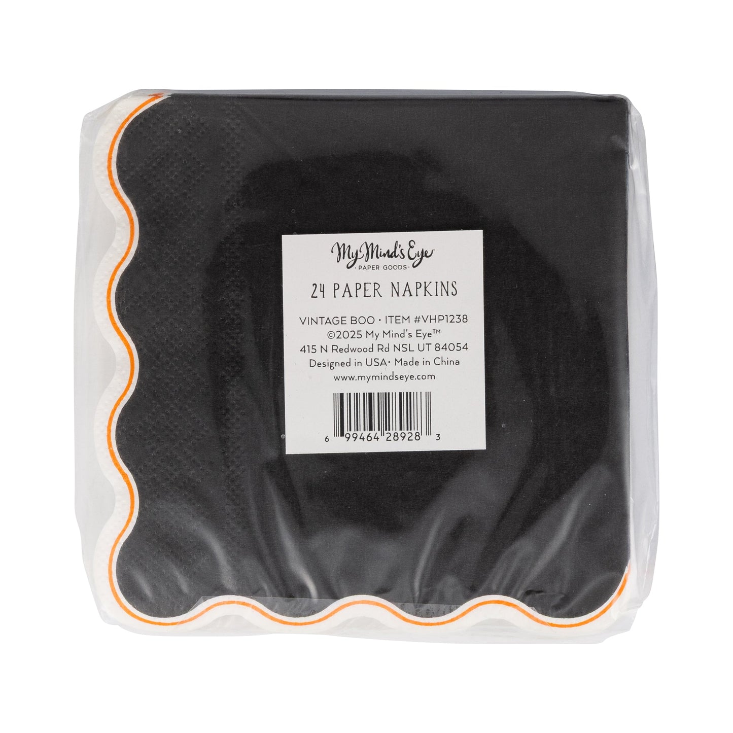 Vintage Boo Cocktail Napkin