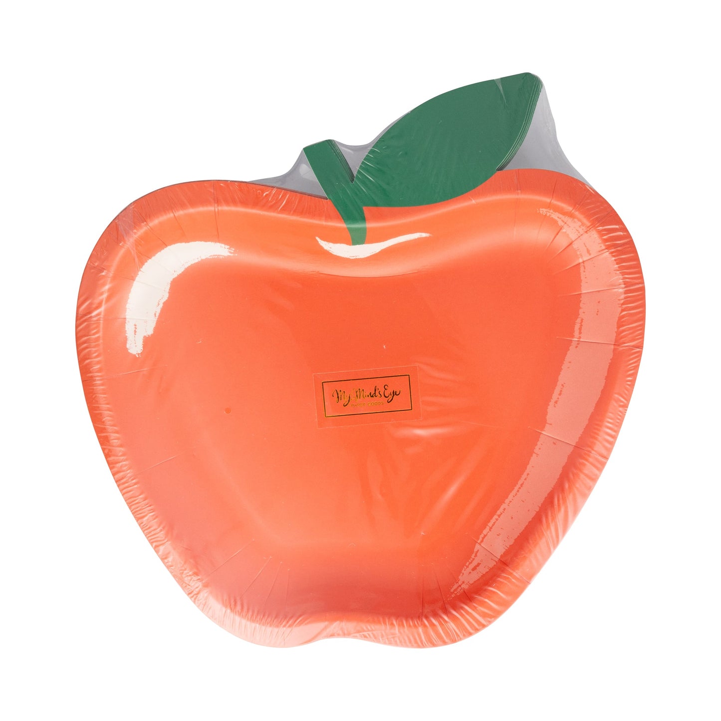 Apple Shaped Paper Plate
