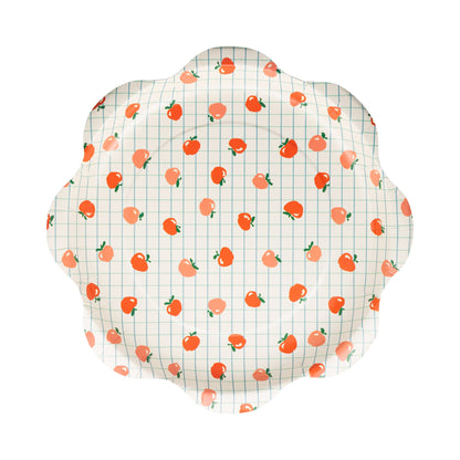 Apple Pattern Paper Plate