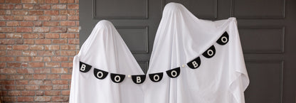 Occasions Black Felt Bunting Banner