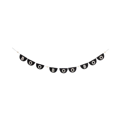 Occasions Black Felt Bunting Banner