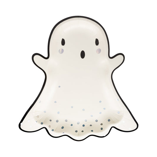 Occasions Boo Ghost Shaped Paper Plate
