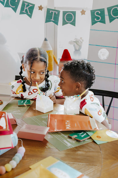 Pencil Reusable Straws - 12 count