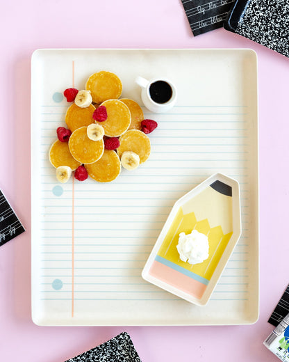 Occasions Paper and Pencil Bamboo Tray Set