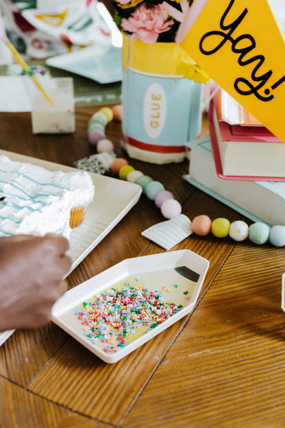 Occasions Paper and Pencil Bamboo Tray Set