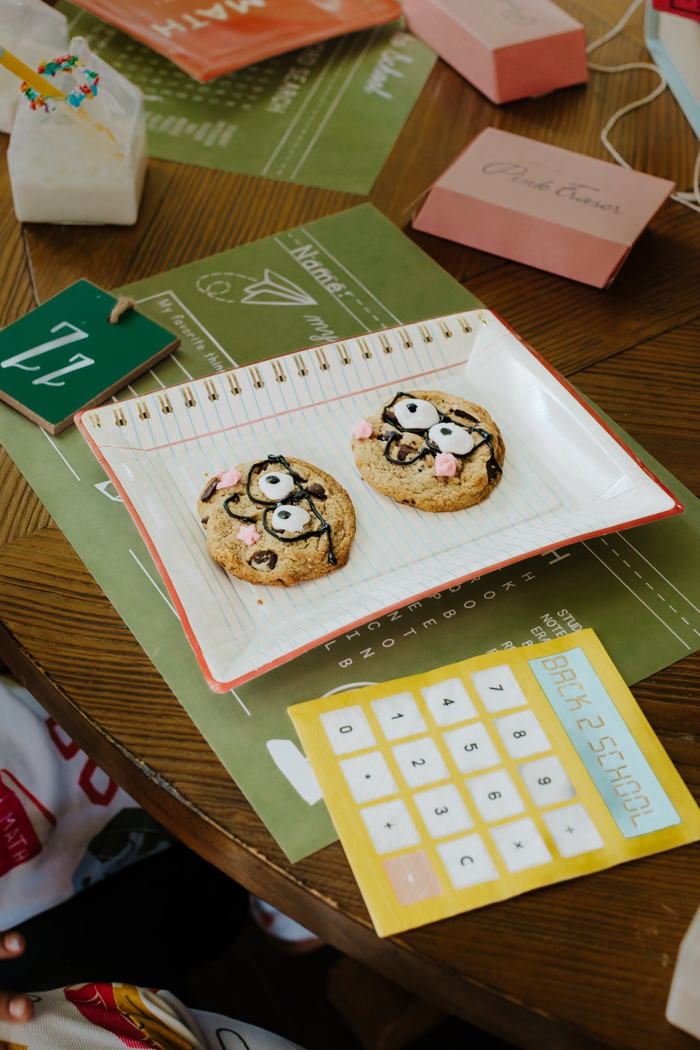 Occasions Spiral Notebook Paper Plate