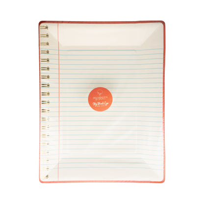 Occasions Spiral Notebook Paper Plate