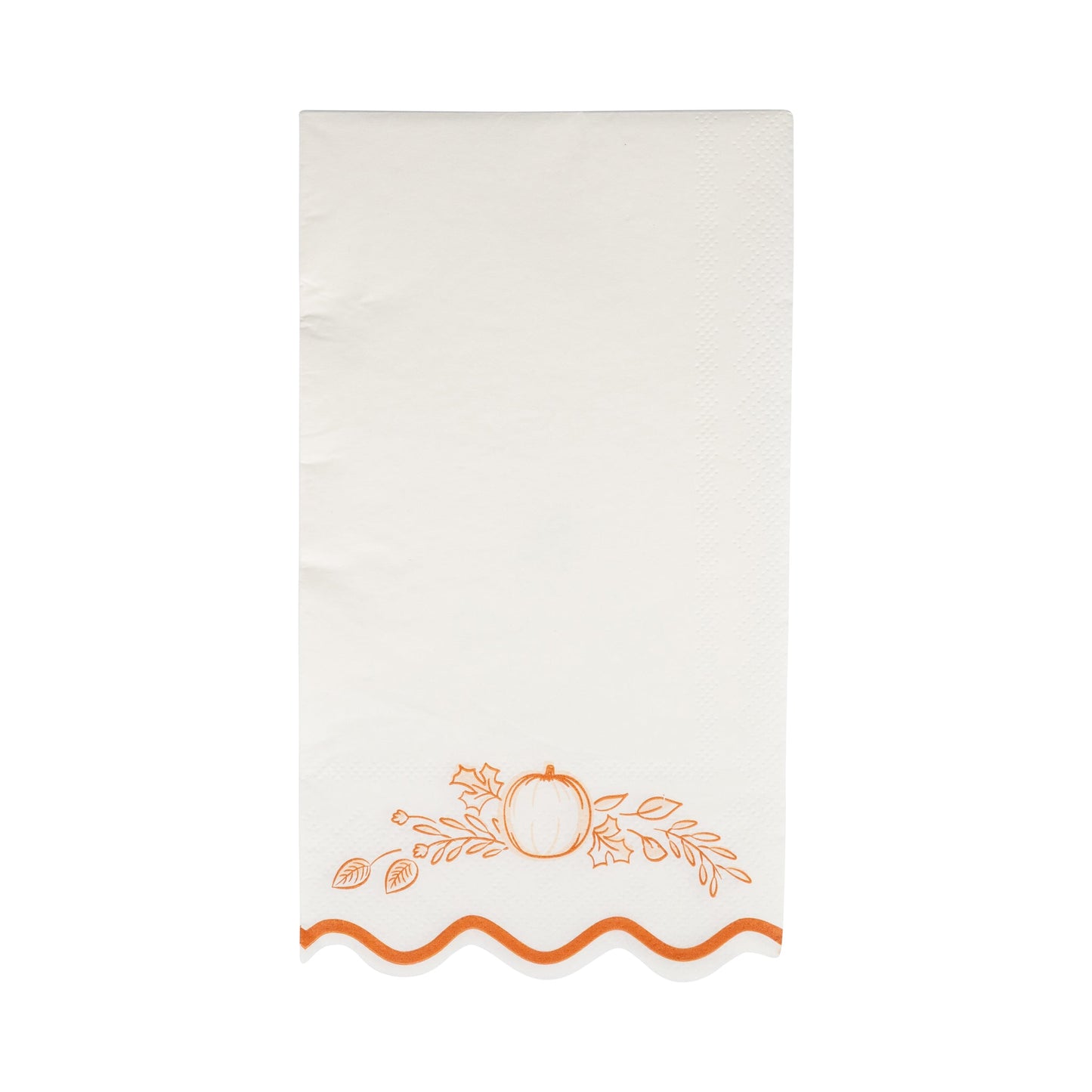Falloween Pumpkin Guest Napkin