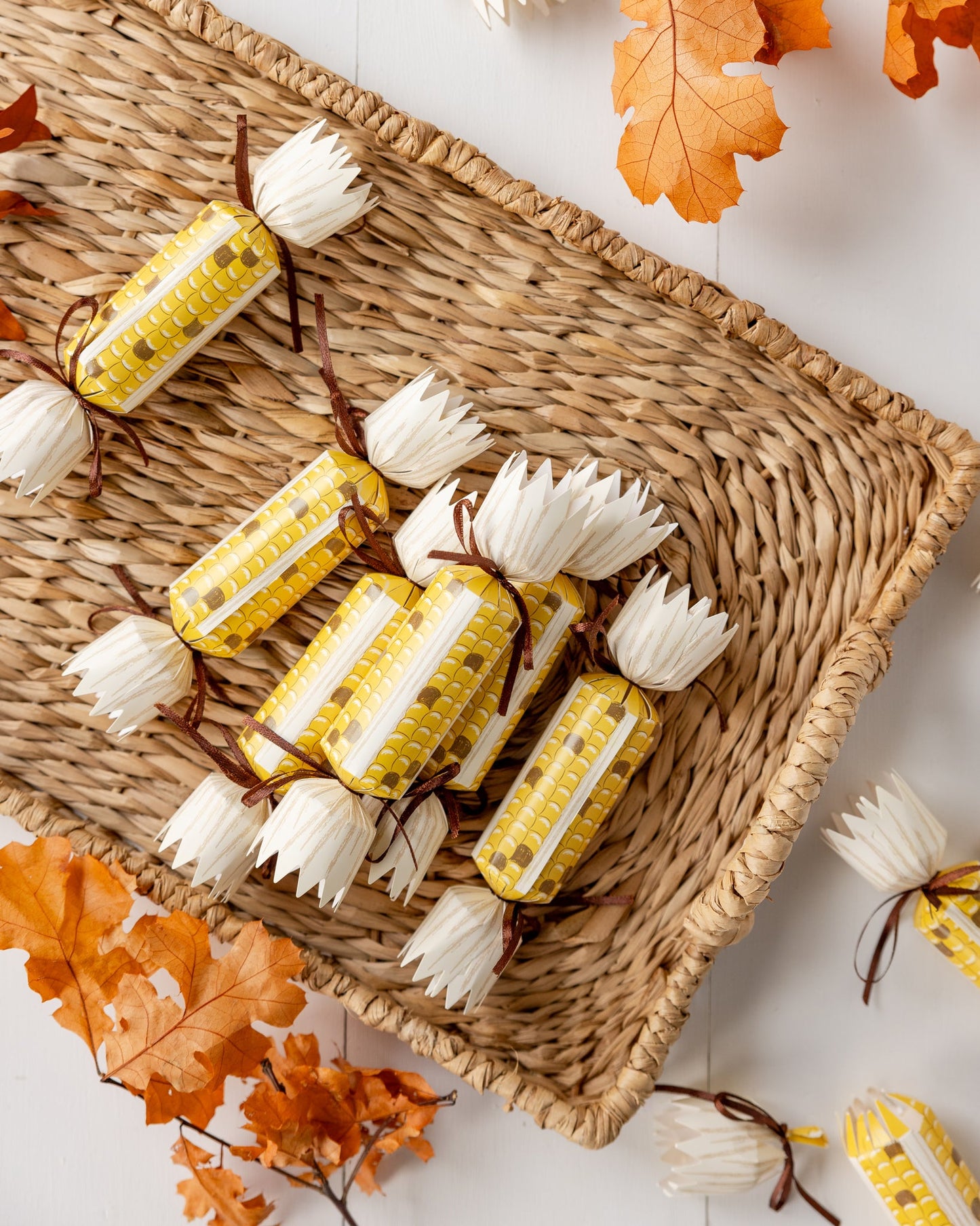 Corn Shaped Party Crackers