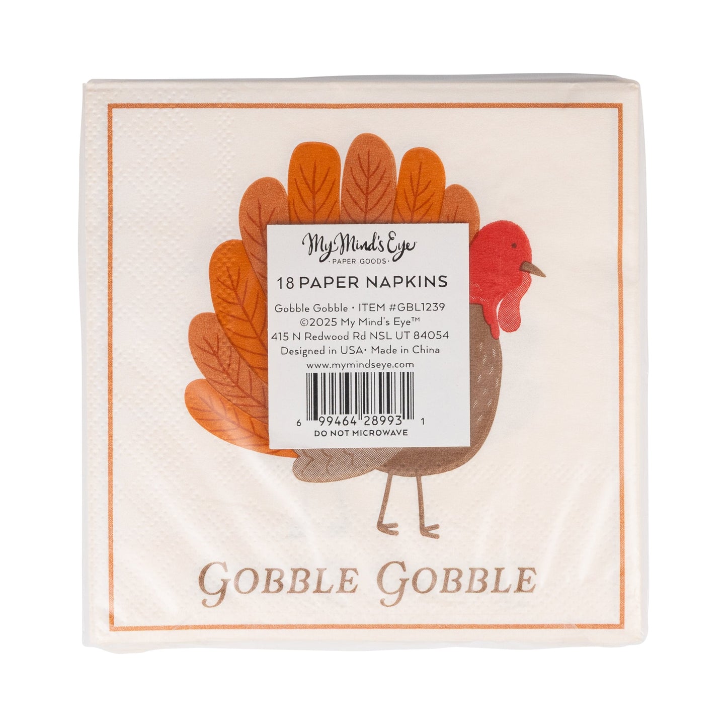 Gobble Gobble Cocktail Napkin