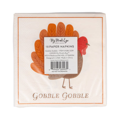 Gobble Gobble Cocktail Napkin