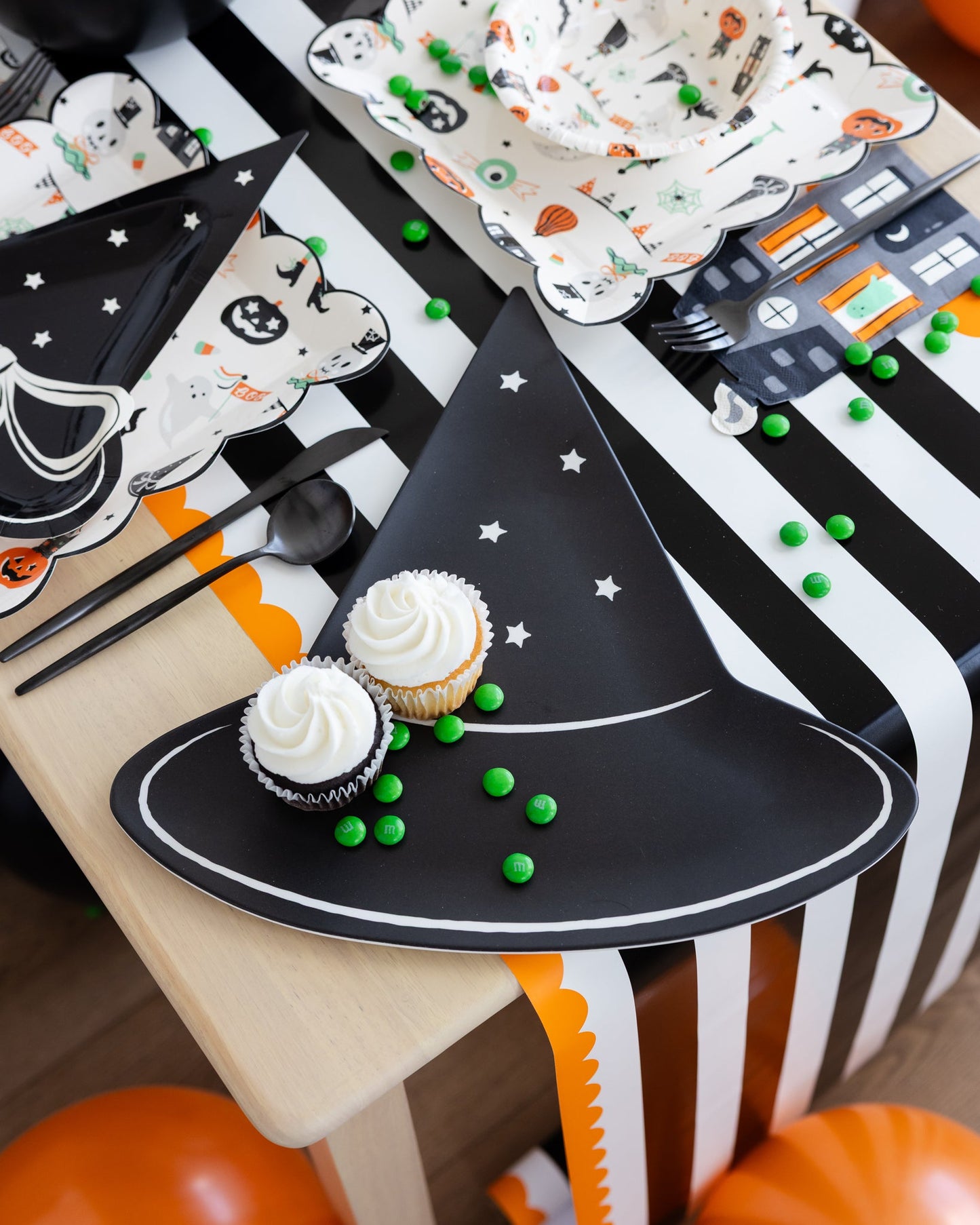 Witch Hat Bamboo Tray