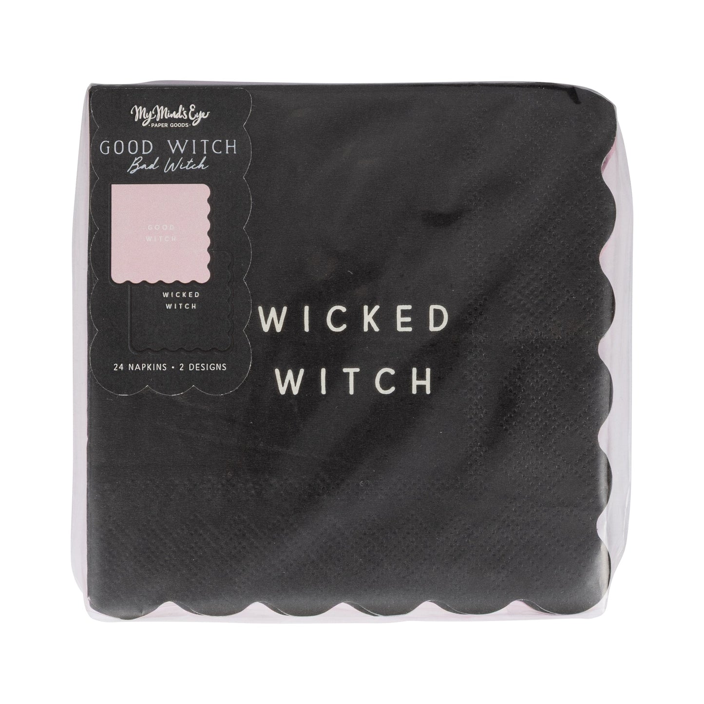 Good Witch Bad Witch Cocktail Napkin Set