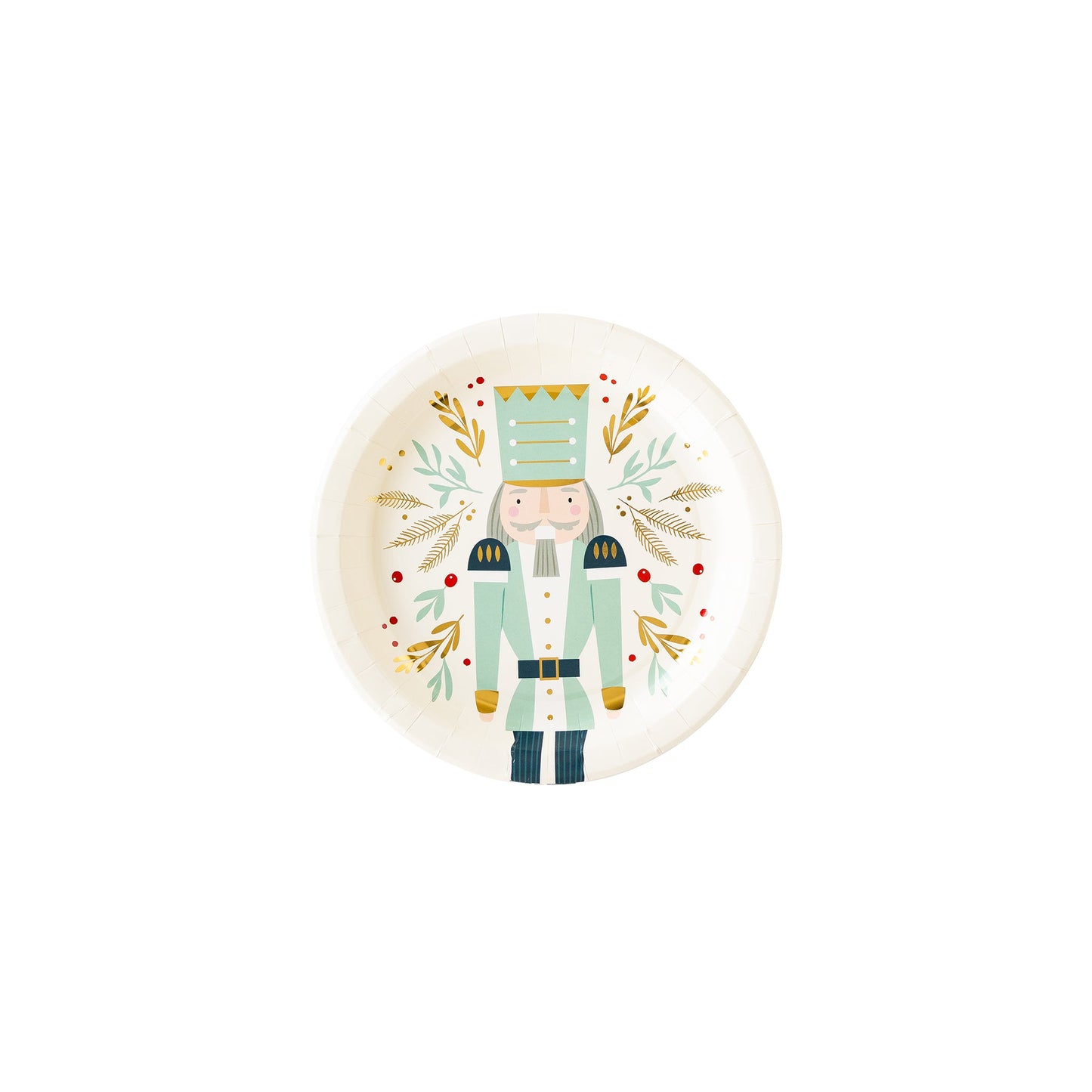 Nutcracker Paper Plate Set