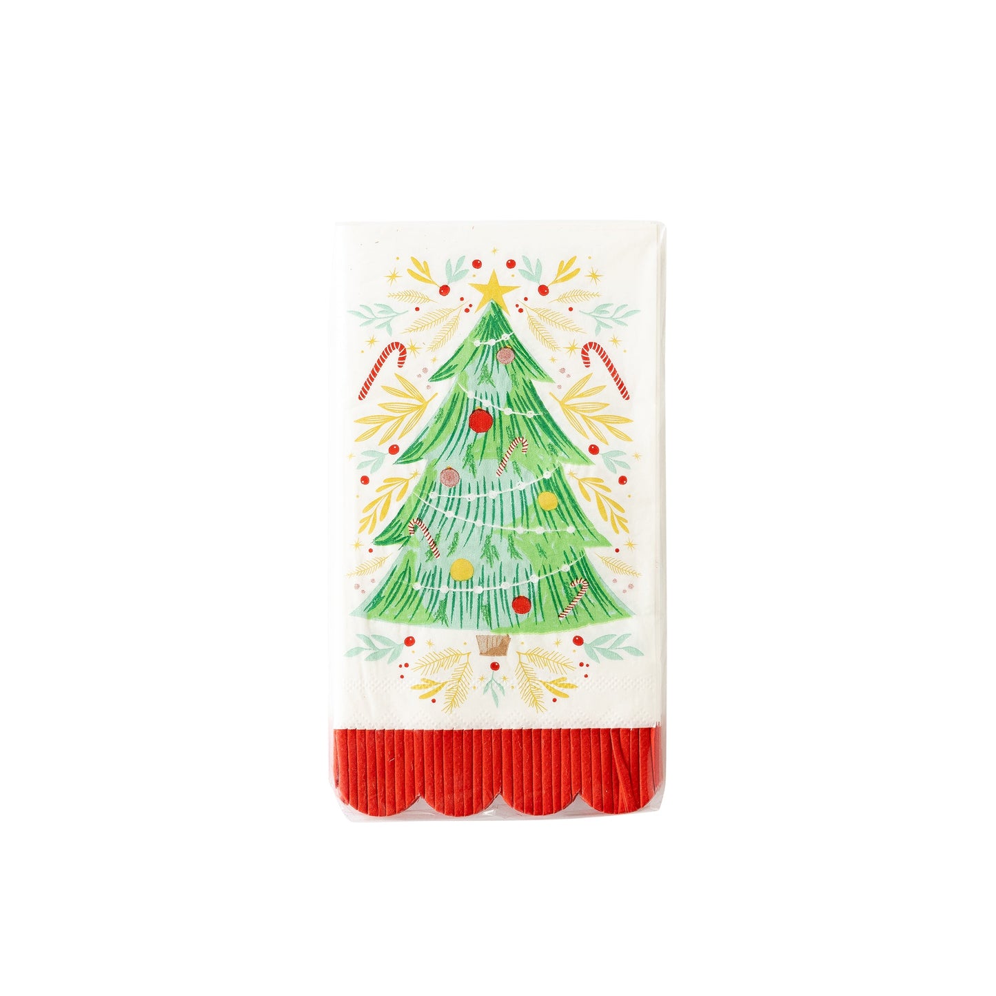 Tree Fringe Paper Dinner Napkin