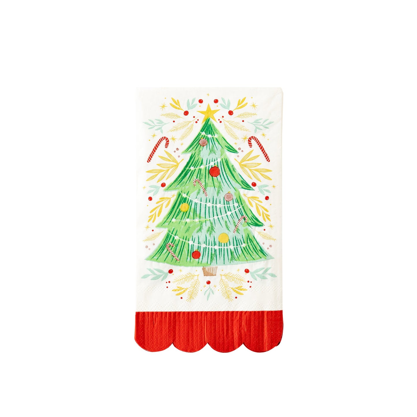 Tree Fringe Paper Dinner Napkin