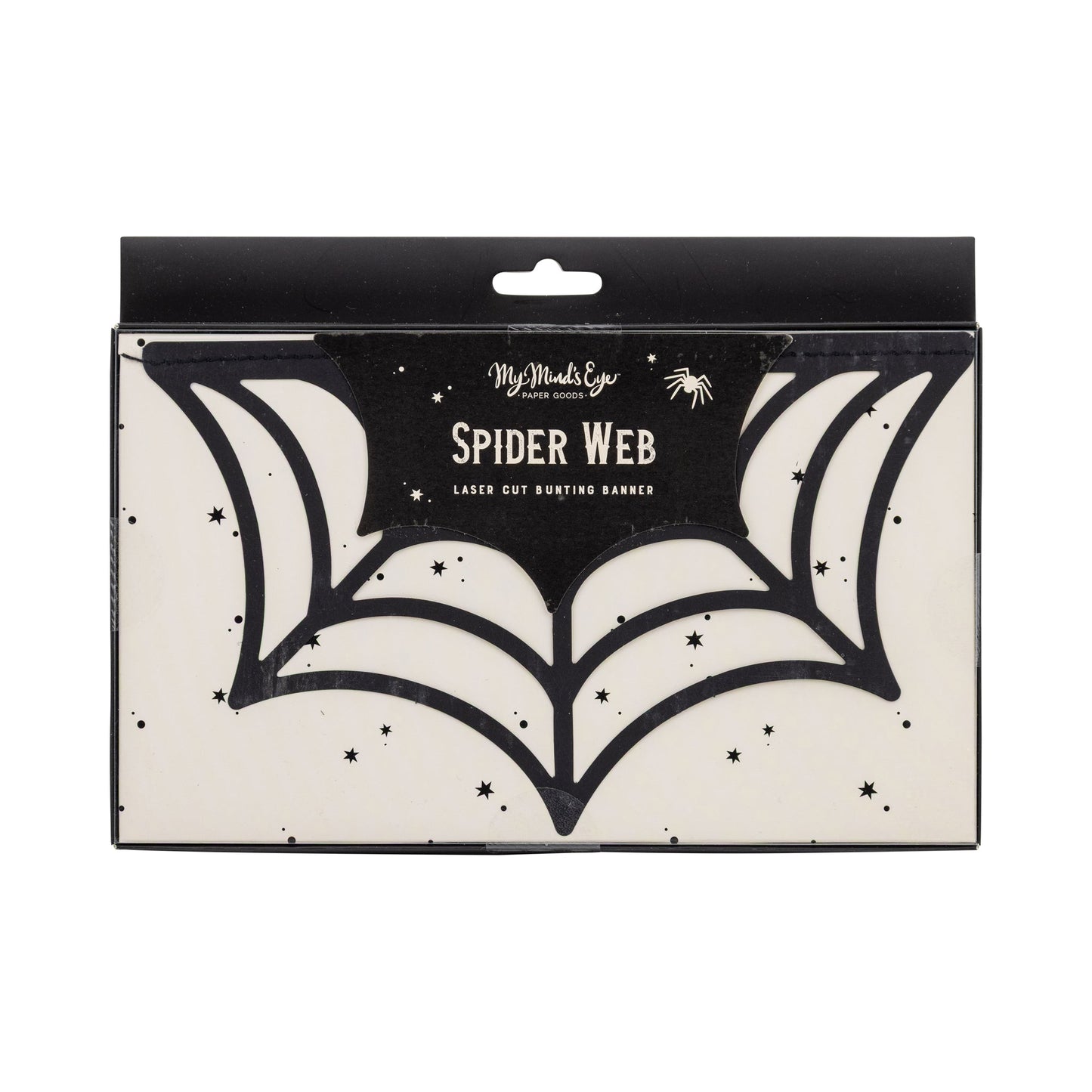 Spider Web Bunting Banner