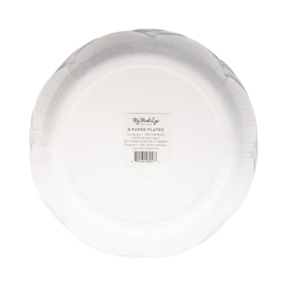 Tiny Spider Paper Plate