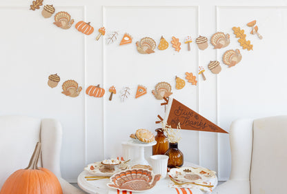 Thanksgiving Icons Banner