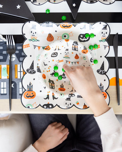 Tricks & Treats 10" Paper Plate