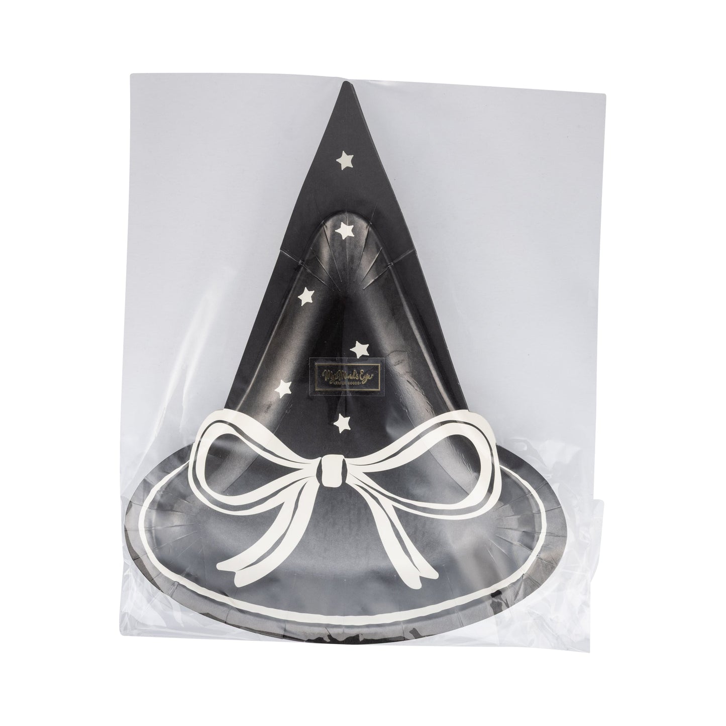 Witch Hat Shaped Paper Plate