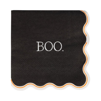 Vintage Boo Cocktail Napkin